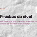 Banner Pruebas de nivel 2025